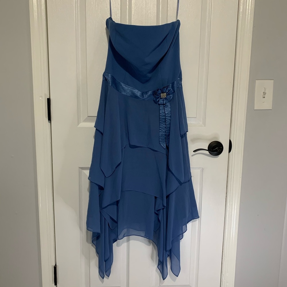 blue formal dress💎